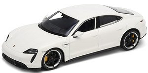 Porsche Taycan Turbo S (White) (Diecast Car)