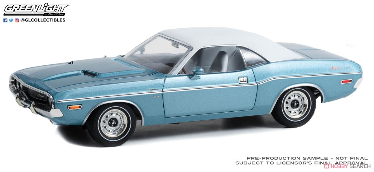 1970 Dodge Challenger - Western Sport Special - Light Blue Poly (ミニカー) 商品画像1