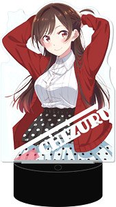 【彼女、お借りします】 LEDビッグアクリルスタンド 01 水原千鶴 (キャラクターグッズ)