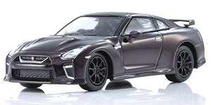Kyosho Mini Car & Book No.11 Nissan GT-R Track Edition Engineered By Nismo T-Spec (Midnight Purple) (Diecast Car)