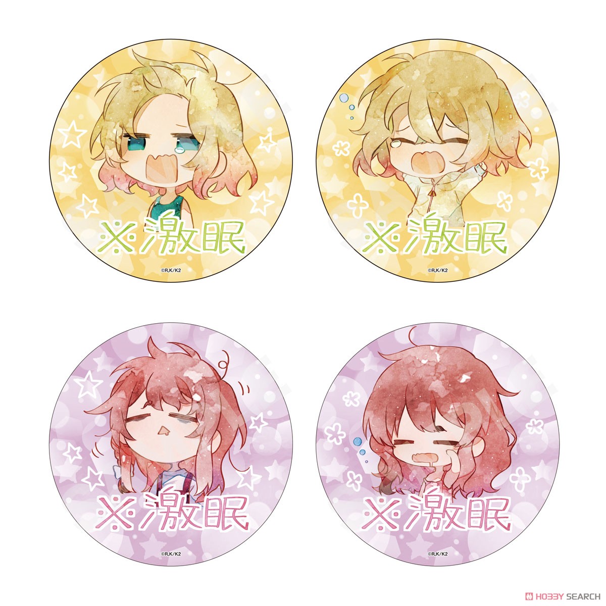 [Rent-A-Girlfriend] *Gekinemu Metallic Can Badge 01 Vol.1 (Set of 8) (Anime Toy) Item picture3
