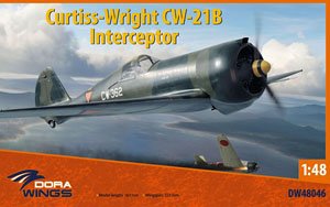 Curtiss-Wright CW-21B Interceptor (Plastic model)