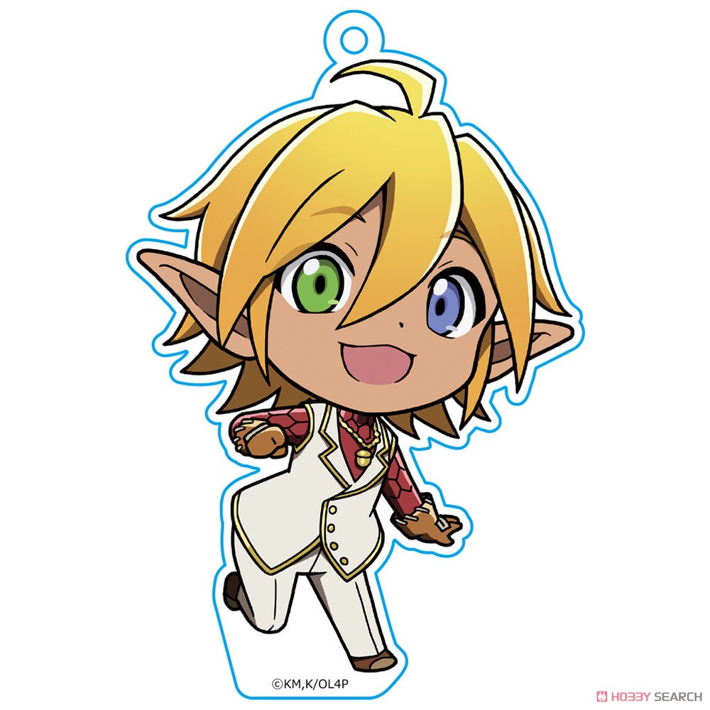 オーバーロードIV ぷにこれ！キーホルダー (スタンド付) アウラ (キャラクターグッズ) 商品画像2