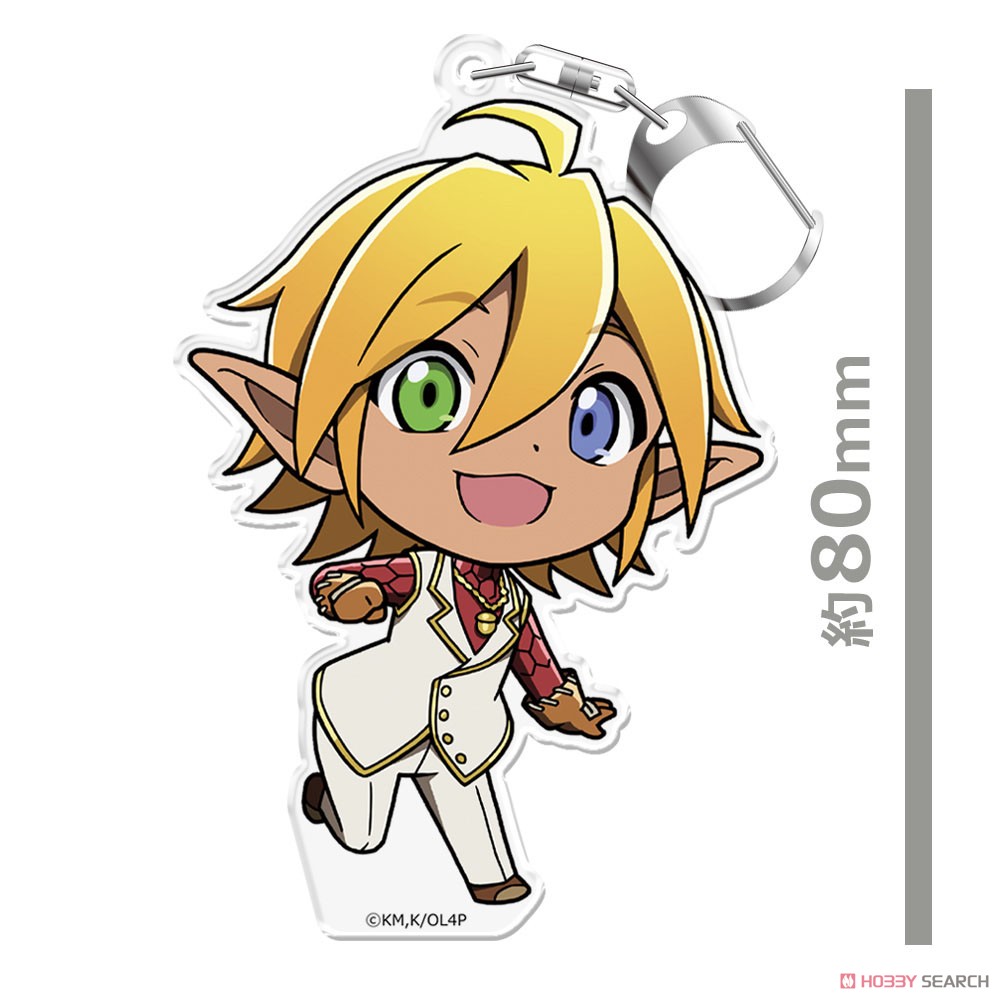 オーバーロードIV ぷにこれ！キーホルダー (スタンド付) アウラ (キャラクターグッズ) 商品画像3