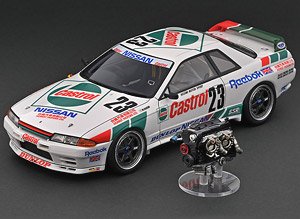 Castrol Skyline (#23) 1990 Macau with Engine (Diecast Car)