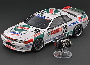 Castrol Skyline (#23) 1990 Macau with Engine (Diecast Car)