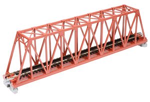 UNITRACK 単線トラス鉄橋 (赤茶) 248mm ＜ S248T ＞ (1本) (鉄道模型)