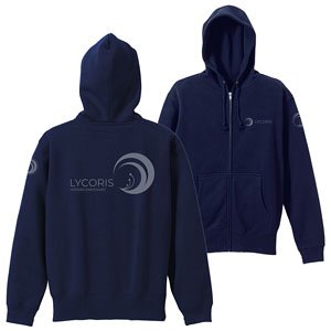 Lycoris Recoil Lycoris Zip Parka Navy XL (Anime Toy)