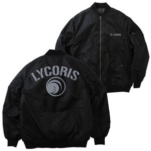 Lycoris Recoil Lycoris MA-1 Jacket Black XL (Anime Toy)