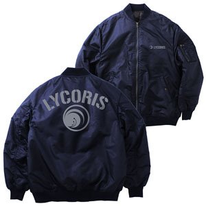 Lycoris Recoil Lycoris MA-1 Jacket Navy XL (Anime Toy)