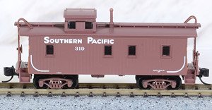 050 00 240 (N) 34` Wood Sheathed Caboose, w/Slanted Cupola Southern Pacific(R) RD# SP 319 (Model Train)