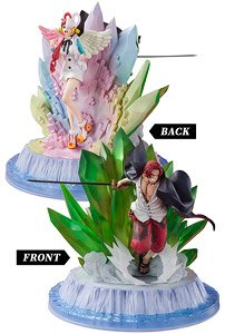 Figuarts Zero [Extra Battle] Shanks & Uta -One Piece Film Red Ver.- (Completed)