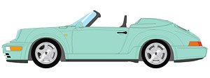 Porsche 911 (964) Speedster Turbo Look 1993 Mint Green (Diecast Car)