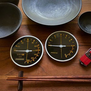 Horizontal Indicator Meter Small Plate Set (Diecast Car)