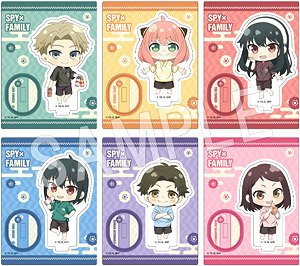 Spy x Family Trading Acrylic Stand Mini Chara Ver. (Set of 6) (Anime Toy)