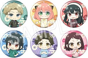 Spy x Family Trading Can Badge Mini Chara Ver. (Set of 6) (Anime Toy)