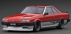 Nissan Skyline 2000 RS-X Turbo-C (R30) Red/Silver (ミニカー)