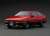 Toyota Sprinter Trueno 3Dr GT Apex (AE86) Red/Black (ミニカー) 商品画像1