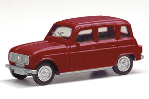 (HO) ルノー R4 ワインレッド (鉄道模型)