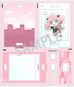Spy x Family Double Frame Acrylic Stand Key Ring Anya Forger (Anime Toy)