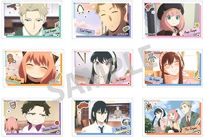 Spy x Family Trading Acrylic Clip Badge (Set of 9) (Anime Toy)