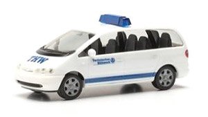 (HO) フォード ギャラクシー THWホワイト/ブルー [Ford Galaxy] (鉄道模型)