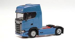 (HO) スカニア CS 20 ハイルーフ トラクター ブルー (鉄道模型)