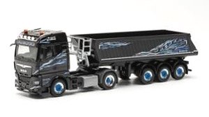 (HO) MAN TGX GM ダンパー セミトレーラー `Wagner Mitteleschenbach` (鉄道模型)