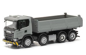 (HO) スカニア CG 17 4-axle ダンプトラック グレー/イエロー (鉄道模型)