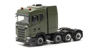 (HO) スカニア CS 20 ND ロールーフ大型トラクター `Bundeswehr` [Scania CS 20 ND] (鉄道模型)