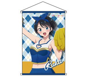 彼女、お借りします B2タペストリー 更科瑠夏 チアガールver (キャラクターグッズ)