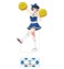 彼女、お借りします アクリルスタンド 更科瑠夏 チアガールver (キャラクターグッズ) 商品画像1 サムネイル