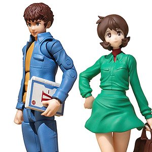 G.M.G. 機動戦士ガンダム 地球連邦軍 07 アムロ・レイ＆フラウ・ボゥ (フィギュア)