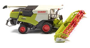 (HO) Claas Trion Harvester 730 with Convio 1980 (Model Train)