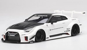 LB-Silhouette WORKS GT Nissan 35GT-RR バージョン2 ホワイト (ミニカー)