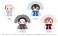 文豪ストレイドッグス レトロちっく うさぎケープぬいぐるみ 太宰治 (キャラクターグッズ) その他の画像1 サムネイル