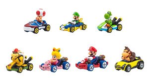 Hot Wheels Mario Kart Assorted 986W (Set of 8) (Toy)