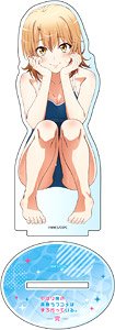 My Teen Romantic Comedy Snafu Climax [Especially Illustrated] School Swimsuit Big Acrylic Stand Iroha Isshiki (Anime Toy)
