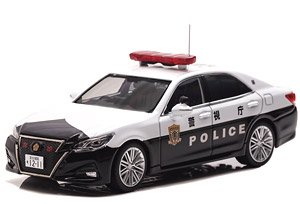 トヨタ クラウン アスリート (GRS214) 2019 警視庁高速道路交通警察隊車両 (速13) (ミニカー)