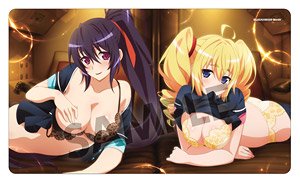 High School DxD Hero Rubber Mat Akeno & Ravel Flight Ver. (Anime Toy)