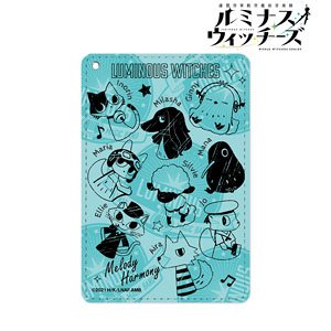 TV Animation [Luminous Witches] Personal Mark Ani-Sketch 1 Pocket Pass Case (Anime Toy)