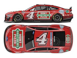 `ケビン・ハービック` #4 ハントブラザーズ ピザ レッド フォード マスタング NASCAR 2022 ネクストジェネレーション (ミニカー)