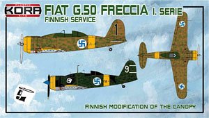 Fiat G.50 Freccia Finnish Service (Modification of the Canopy) (Plastic model)