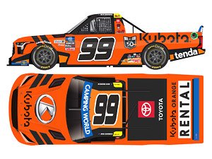 `ベン・ローズ` #99 クボタ TOYOTA タンドラ NASCAR キャンピングワールド・トラックシリーズ 2022 (ミニカー)