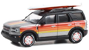 2022 Ford Bronco Sport Outer Banks - Free Wheelin` Bronco Sport with Rooftop Kayak (ミニカー)