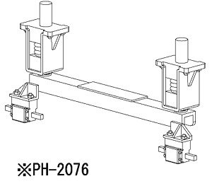 16番(HO) 旧型国電用胴受け3 (戦後型用旧タイプ-ATS付) (1個入り) (鉄道模型)