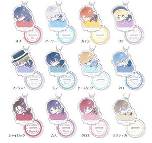 Stand Mini Acrylic Key Ring Promise of Wizard Hug Meets A (Set of 12) (Anime Toy)