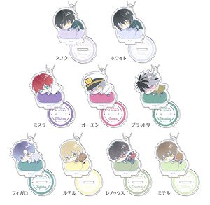 Stand Mini Acrylic Key Ring Promise of Wizard Hug Meets B (Set of 9) (Anime Toy)
