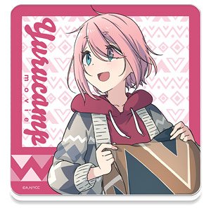 [Laid-Back Camp] Acrylic Coaster G [Nadeshiko Kagamihara Adult Ver.] (Anime Toy)