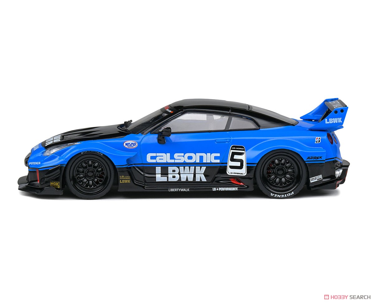Nissan GT-R (R35) LB Silhouette Calsonic (Blue) (Diecast Car) Item picture2